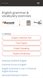 Mobile Screenshot of englishgrammarpass.com