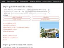 Tablet Screenshot of englishgrammarpass.com